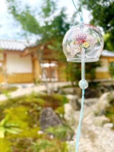 ポーセラーツで作る風鈴レッスン