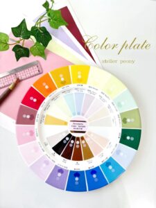 転写紙コースポーセラーツ資格色見本