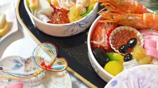 お重レッスン愛知県手作りおせちポーセラーツ教室